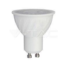 LED Spotlight SAMSUNG Chip GU10 6W Plastic SMD With Lens 4000K VT-277, SKU21166