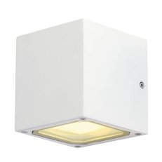SITRA CUBE venkovní nástěnné svítidlo TCR-TSE IP44 bílé max. 18 W SLV 232531