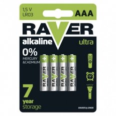 Alkalická baterie RAVER AAA (LR03) B7911
