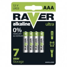 RAVER alkalická baterie AAA (LR03) /1320114000/ B7911