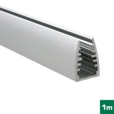 FKU17-1M-EL AL profil FKU17 pro LED, 1m, elox FK TECHNICS 4731079