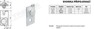 Svorka připojovací SP (FeZn) TREMIS V040