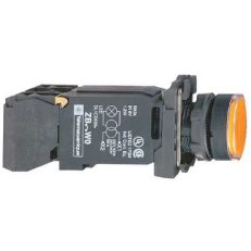 Schneider xB5AW3535 Ovládač stiskací prosvětlený,lícující,1 Z+1V,110...120-žlutý