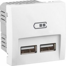 ALB44378 Dvojitá USB nabíječka 2.1A, pol