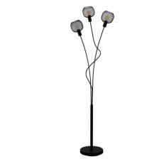 Stojací svítidlo WRINGTON 1 3xE14 černá 120W IP20 EGLO 43377