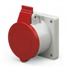 SCAME Zásuvka vestavná OPTIMA, rovná 3P+N+E, 32A, 6h/380-415 V, 50/60 Hz, IP44