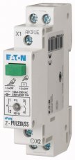 Eaton 276297 Tlačítko se signálkou LED, 2zap. kont., Un=230V AC/DC Z-PUL230/SS