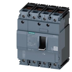 Jistič 3VA11, 25A 55kA/415V, Ir 25A, bez jištění N-pólu, 4P třmenové svorky