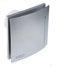SILENT 100 CZ DESIGN Silver 3C IP45 tichý malý axiální ventilátor stříbrný