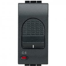 BTICINO LIVINGLIGHT JISTIČ 6A,ZVS-1500A, 1MODULOVÝ L4301/6