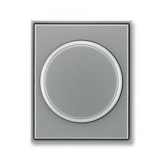 Kryt stmívače s otočným ovládáním 3294E-A00123 36 ocelová Time ABB