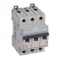 DX3 JISTIČ, 3 PÓLOVÝ, CHAR. D,10A 10000A/16KA LEGRAND 409497