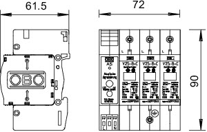 OBO 5097185 CombiController V25 V25-B+C 3+AS