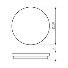 LED svítidlo STIVI LED 24W-NW-O, KANLUX 35000