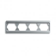 ALPHA EXCLUSIVE Čtyřrámeček vodorovný titanová 1724 KA-266 ABB 2CKA001754A4129