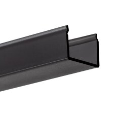 Difuzor KLUŚ G-22S pro AL profil, černý 1m /17014_1m/ ALUMIA B17013B_1