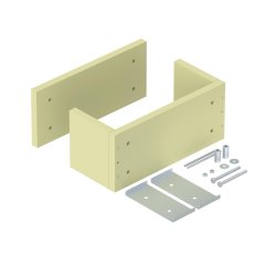 Odlehčení tahu OBO ZSE90-41-17 LH pro svislé uložení kabelů 460x225x200