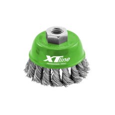 Cup brush  twisted wire, 80 mm stainless XTLINE XT22038
