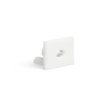 Záslepka s otvorem KLUŚ PDS-4-PLUS-OTW pro AL profil, bílá /24425/ C24337C10TW