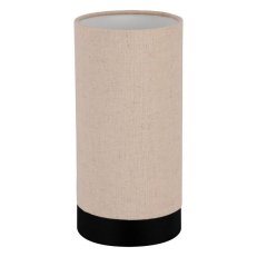Stolní svítidlo FENIGLIA E27 černá/přírodní 1X40W EGLO 900861