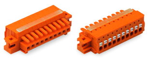 Pružinová svorka CAGE CLAMP 1,5mm2 20pól. oranžová WAGO 2734-220/027-000