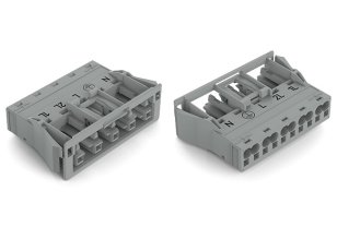 Zásuvka Snap-In 5pól. Kód. B šedá WAGO 770-745/064-000