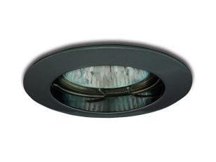 Podhledové svítidlo PP R50 litý chrom černý PANLUX PPD-LR50/CHC