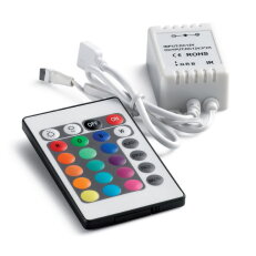 CONTROLLER RGB 12V DC 8A IR