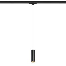 MAVRO pro tříokr. lištu závěsná černá/zlatá 230V LED 12W 38° 3000K RENDL R13985