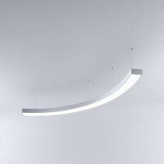 LED Svítidlo MI-SNAKE-02, 70W, 3000K, bez trafa, 24VDC, IP20, stříbrná, 3000K