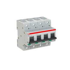 S804S-C6 jistič 4P char. C 6A s klecovou svorkou 50kA ABB 2CCS864001R0064