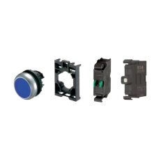 M22-DL-B-K10LED230-BVP Tlačítko, prosvět