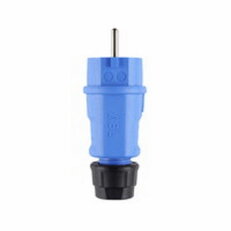 Vidlice elamidová 3x2,5mm2, modrá IP54 (1519150) ABL 100000066