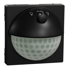 Detektor pohybu ARGUS 180, Merten System M, se spínačem,černá matná MEG5711-0403