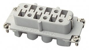 Walther 710620 BA 6 Vložka konektoru se šroubovými dutinkami