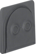 Průchodka pro 2 kabely (3x1,5 až 5x2,5 mm2 ), IP 55, Berker W.1, šedá WNA690