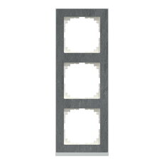 Krycí rámeček, Merten M-Pure Decor, trojnásobný, Slate SCHNEIDER MEG4030-3669