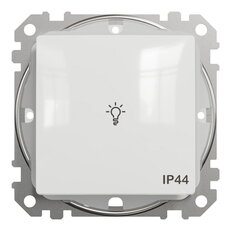 Sedna D/E Tlačítko 1/0 ''světlo'' IP44, Bílá SCHNEIDER SDD211132