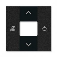 ABB Levit M Kryt pro termostat prostorový onyx 6220H-A03000 63