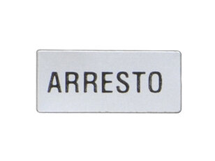 Lovato LPXAI221 Štítek ''ARRESTO''