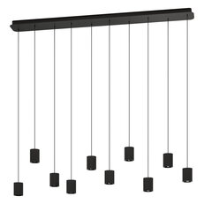 Závěsné svítidlo AURO LED-CCT-HL/10 černá EGLO 390581