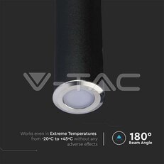 0,5W LED Step Light Silver 3000K VT-1141, V-TAC SKU211463
