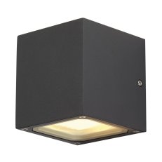 SITRA CUBE venkovní nástěnné svítidlo TCR-TSE IP44 antracit max. 18 W SLV 232535