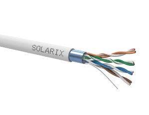 Instalační kabel CAT5E FTP PVC Eca 500m/cívka SOLARIX 27655144