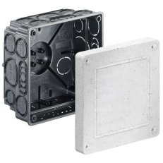 Krabice s minerálním víčkem 107x107x72 mm, pod omítku KAISER 1095-22