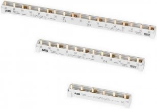 ABB Propojovací lišta PS3/60 3F určeno pro: 60 modulů průřez 10mm (max.63A)