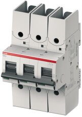 S803S-C6-R jistič 3P char. C 6A pro kabelové oko 50kA ABB 2CCS863002R0064
