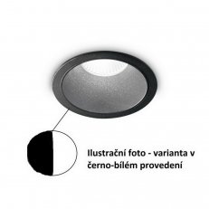 GAME ROUND BLACK WHITE