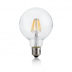 LAMPADINA CLASSIC E27 8W GLOBO D95 TRASP
