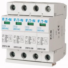 Eaton 158331 Svodič přepětí třídy T1+T2 (B+C), 4pól sada pro TN-S SPBT12-280/4